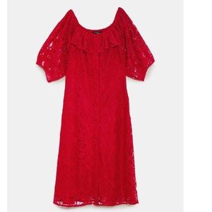 Limited edition Zara lace dress